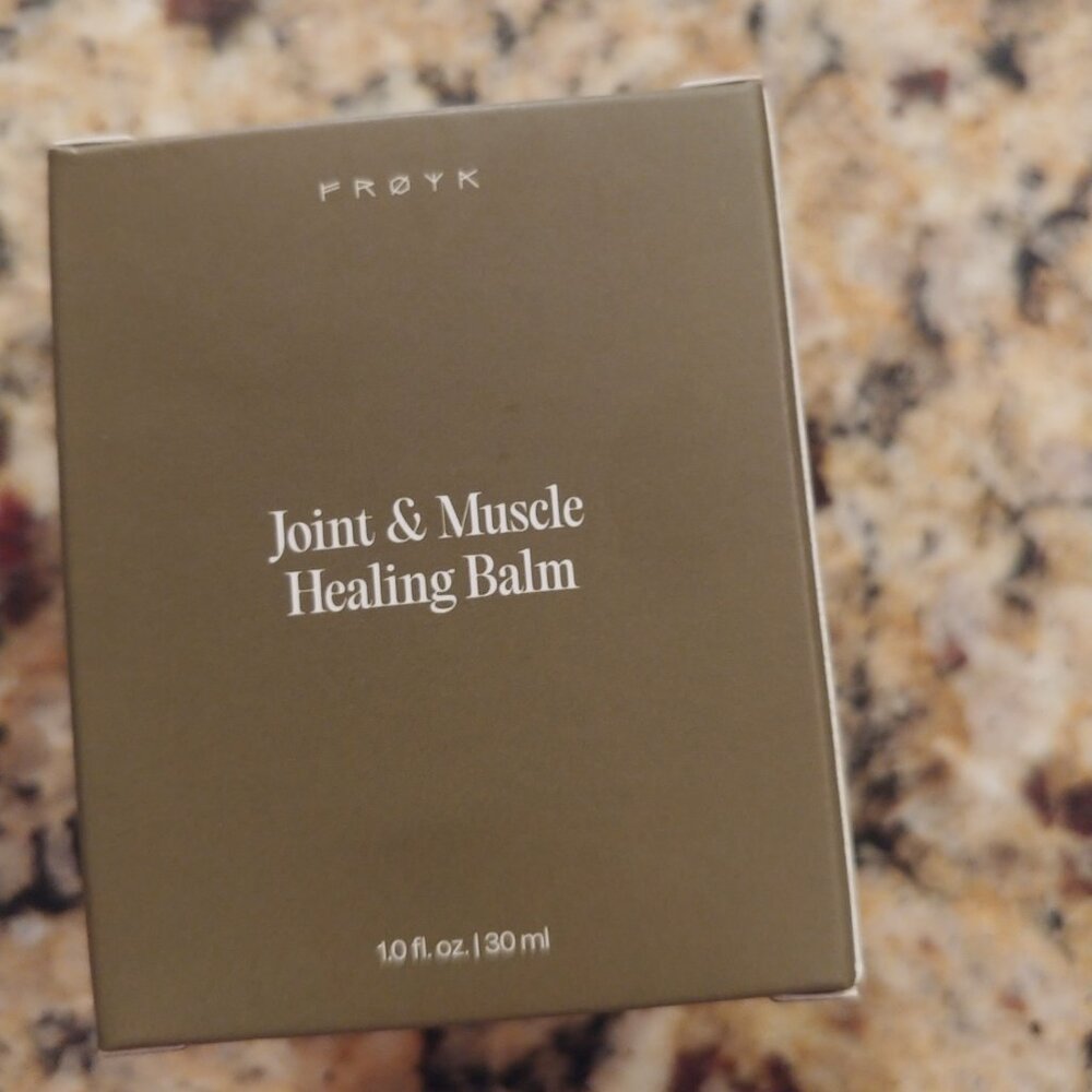 NEW Froyk Organics Joint & Muscle Healing Balm